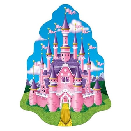 Beistle 57456 Princess Castle Wall Plaque Pack Of 12